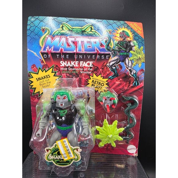 Masters of the Universe Origins Snake Face Snake Men Action Figure Collectible - Picture 1 of 5